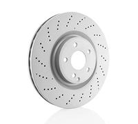 BOSCH Disco Freno BD1455 - Disco Freno Ventilato di Ghisa di 354mm - Asse Posteriore - Conforme al regolamento ECE-R90 - Ottimizzato per Ridurre Rumore, Calore e Corrosione - 1 Disco