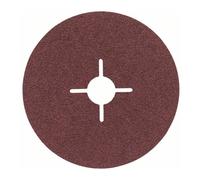 Bosch Disco in fibra R444 Expert for Metal Corundum, 125mm 22,23mm 60 Quantità:50