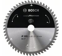 Bosch Disco Lama Standard Per Alluminio 165 x 1,8/1,3 x 20 54 Denti