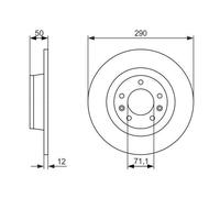 BOSCH Discofreno 0 986 479 311