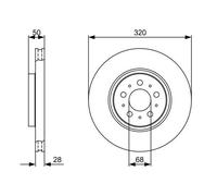 BOSCH Discofreno 0 986 479 321