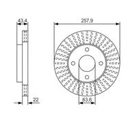 BOSCH Discofreno 0 986 479 T66