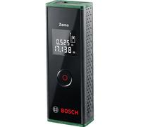 Bosch distanziometro laser Zamo con Adattatore a ruota e a linee laser (misurazione facile e precisa fino a 20 m, 3^ gen.)