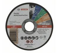 Bosch Divisorio Dritto Rapido Multi Costruzione Xxxxxx 60 V Bf, 115 MM, 1,0