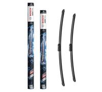 Bosch eA244S Spazzole Tergicristallo Aerotwin - Lunghezza: 625/550 mm - 1 paio anteriori - Confezione adatta per e-commerce