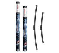 Bosch eAR813S - tergicristalli Aerotwin - Lunghezza: 650/450 mm - 1 set per parabrezza anteriore, spedito in confezione originale: meno sprechi, facile apertura