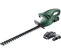 Bosch Home and Garden Tagliasiepi a batteria EasyHedgeCut 18-45, 2 batterie da 2.0 Ah, sistema da 18 Volt, barra da 45 cm, confezione in cartone