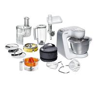 Bosch Styline robot da cucina 900 W 3,9 L Acciaio inox, Bianco