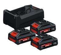 BOSCH Expert Akku-Starter-Set 3x Akku EXBA18V-4.0Ah + GAL12V/18V-80