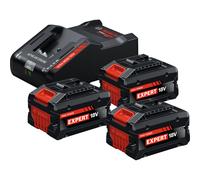 BOSCH Expert Akku-Starter-Set 3x Akku EXBA18V-8.0Ah + EXAL 18V-160