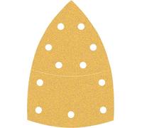 Bosch Accessories 2608901648 - Carta vetrata per levigatrice multiuso, grana 80 (lunghezza x larghezza), 93 mm x 102 mm, 50 pezzi.