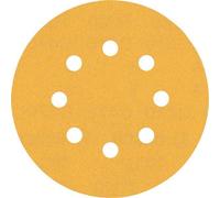 Bosch Carta abrasiva EXPERT C470 a 8 fori per levigatrice rotorbitale, 125mm G 220 50pz. Quantità:50