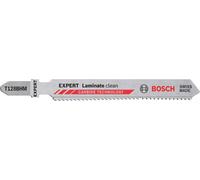 Bosch Professional 2 lame Expert 'Laminate Clean' T 128 BHM per seghetto alternativo (per laminato vinile compatto, PVC, HPL, lunghezza 92 mm, accessori per seghetto alternativo)