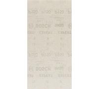 Bosch Professional 10x Abrasivi a rete Expert M480 (per Legno duro, Vernice su legno, 115x230 mm, Grana 150, accessorio Levigatrice orbitale)