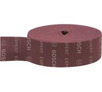 Bosch Accessories Tessuto non tessuto in rotolo Expert N880 per Lamiere di acciaio, Larghezza 100 mm, Lunghezza del rotolo m 10 m, Molto fine A, Accessorio Levigatura manuale