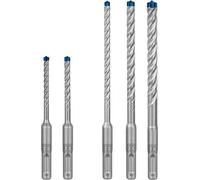 Bosch Expert Sds plus-7X Set per Trapano a Percussione, 5/6/6/8 / 10 MM, 5-tlg