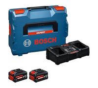 BOSCH Set iniziale 2x EXBA 18V-80, EXAL 18V2-320, L-BOXX 136 1600A0373X