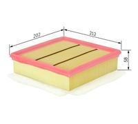 BOSCH F 026 400 049 Filtro aria per OPEL,VAUXHALL