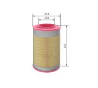 BOSCH F 026 400 070 Filtro aria per DAF