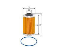 BOSCH F 026 407 109 Filtro olio per ALFA ROMEO,CADILLAC,CHEVROLET,OPEL,SAAB,VAUX