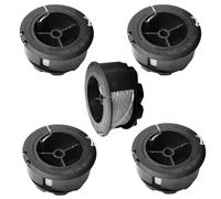 Bosch F016800570 - Bobina di ricambio per decespugliatore, 1,6 mm x 6 m, bobina per decespugliatore Bosch Universal GrassCut 18, 18-26, 18-260, 5 bobine