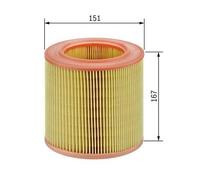 Filtro aria BOSCH F 026 400 027