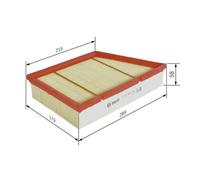 Filtro aria BOSCH F 026 400 324