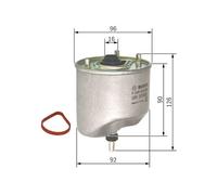 Filtro carburante BOSCH F 026 402 862