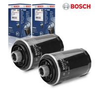 BOSCH F026407080 Filtro Olio A Vite 2x Per A3 A4 Q3 Octavia Golf Jetta Passat