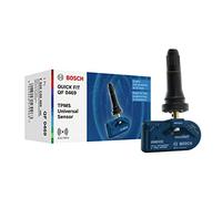 Bosch F026C00469, QF0469, Sensore TPMS programmabile Quick Fit, Sensore di Controllo della Pressione dei Pneumatici con valvola in Gomma Nera, 433.92 MHz