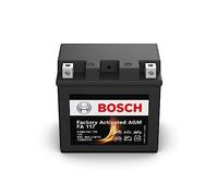 Bosch FA117 - Batteria AGM per motocicli - 12V 90A 6Ah - Adatta per moto, motociclette, enduro, scooter, quad, moto d'acqua - Compatibile M6009, BTZ7S