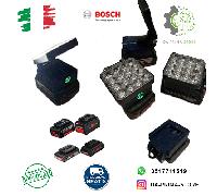 Bosch Faretto LED per batterie 18V Lampada Torcia Lavoro LUCE 48W, IP 67 li-ion