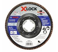 BOSCH FDX2950060 - Set di 10 dischi lamellari X-Lock tipo 29, grana 60, 12,7 cm