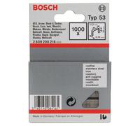 Bosch Filo Sottile Staples Tipo 53,11,4 x 0,74 X 10 MM,1000er-Pack,Inossidabile