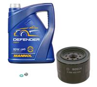 Bosch Filtro 5L mannol Defender 10W-40 per Toyota Corolla Liftback 2.0 D 1.8