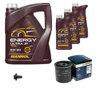 Bosch Filtro 8 L mannol Energia Ultra JP 5W-20 per Chrysler Sebring Cabriolet
