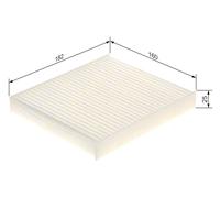 BOSCH Filtro Aria abitacolo KIA 1,6 971332K000