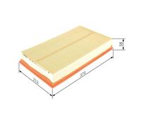 BOSCH Filtro aria AUDI VW CUPRA 2,5 2,0 3Q0129620