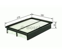 Filtro aria BOSCH F 026 400 129