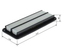 BOSCH Filtro aria HONDA 2,2 17220-RL0-G00