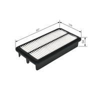 BOSCH Filtro aria KIA 2,2 2,7 281134D000