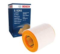 Bosch Filtro Aria per Auto S0261 - Trattiene le particelle solide all'esterno della presa d'aria - Resistente all'umidità ed altamente resistente alla trazione