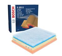Bosch Filtro Aria per Auto S0511 - Trattiene le particelle solide all'esterno della presa d'aria - Resistente all'umidità ed altamente resistente alla trazione