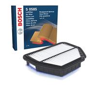 Bosch Filtro Aria per Auto S0585 - Trattiene le particelle solide all'esterno della presa d'aria - Resistente all'umidità ed altamente resistente alla trazione