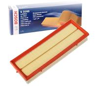 Bosch Filtro Aria per Auto S3160 - Trattiene le particelle solide all'esterno della presa d'aria - Resistente all'umidità ed altamente resistente alla trazione