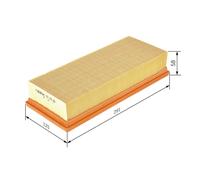 BOSCH Filtro aria RENAULT 2,2 2,0 1444Q8 7701041740