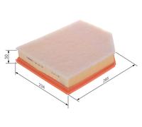 BOSCH Filtro aria VOLVO 2,0 31370089