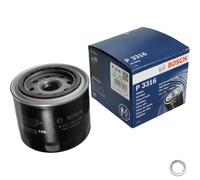 BOSCH Filtro con Guarnizione per Hyundai i30 Fd Pde TL Kia Venga YN Ceed CD Ql