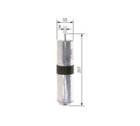 Bosch N2106 - Filtro Diesel