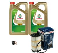 BOSCH Filtro Olio 10 L Castrol EDGE FST 5W-30 LL Per Audi A5 S5 Quattro